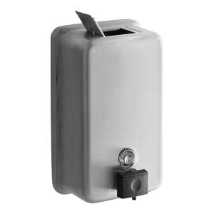 Bobrick, ClassicSeries, Surface-Mounted, 1200ml, Stainless Steel, Manual Dispenser