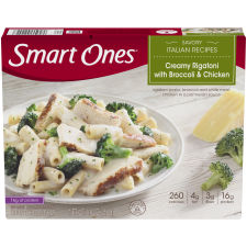 Smart Ones Creamy Rigatoni with Broccoli & Chicken, 9 oz Box