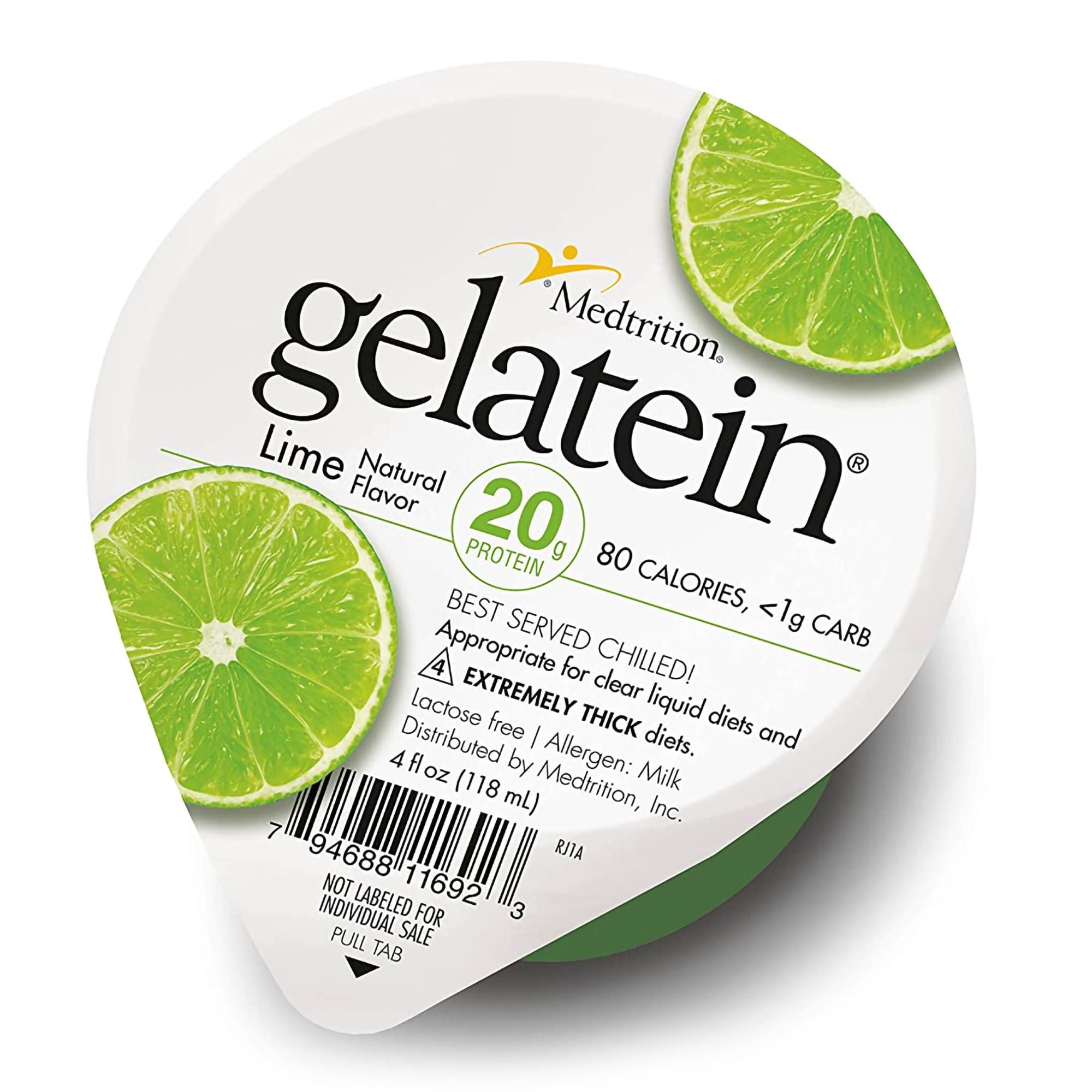 Medtrition/National Nutrition GELATEIN, PROSOURCE HIGH PROTEIN LIME 4OZ (36/CS)