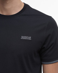 Philip Tipped T-Shirt Classic Black