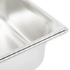 Half-size 4-inch-deep Super Pan 3® stainless steel steam table pan
