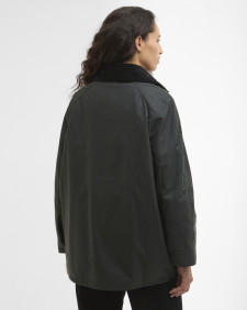 Barbour x ARKET Women's Fairgame Waxed Jacket Sage