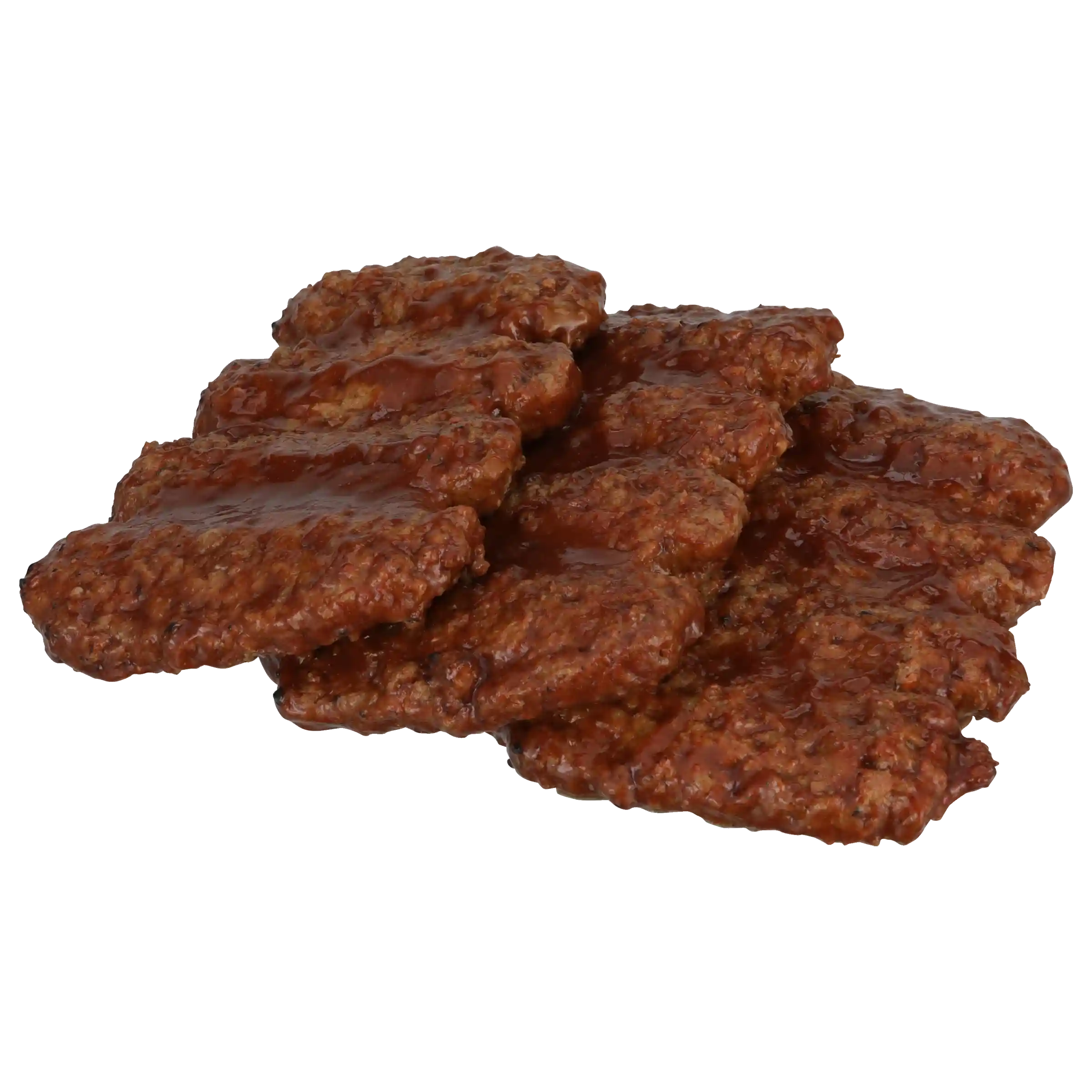AdvancePierre™ Fully Cooked Beef Rib Patties with Honey BBQ Sauce, 3.25 oz_image_2
