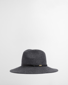 Tack Fedora Charcoal Grey