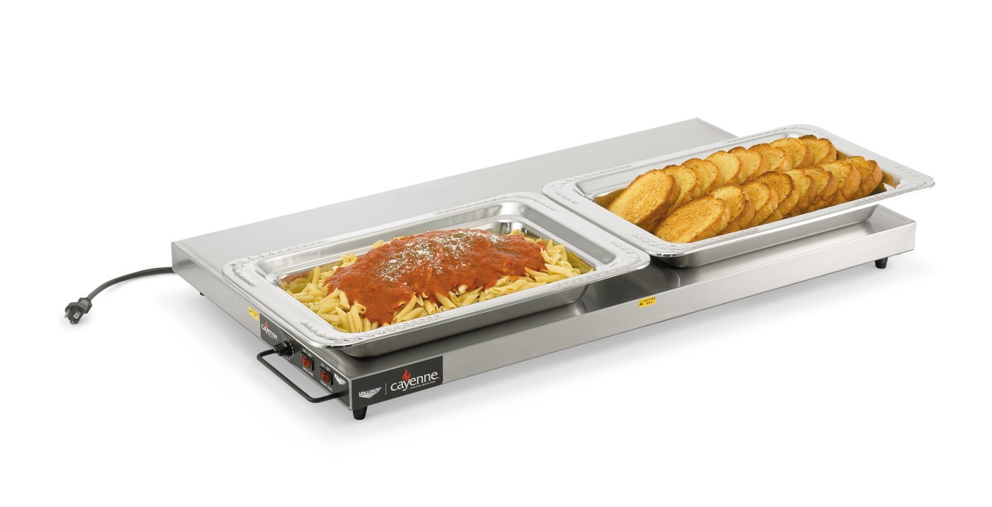 24-inch 120-volt Cayenne® left-aligned heated shelf