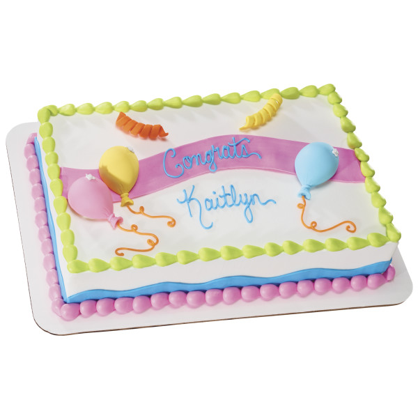 Pastel Balloons Assortment Gum Paste Layon