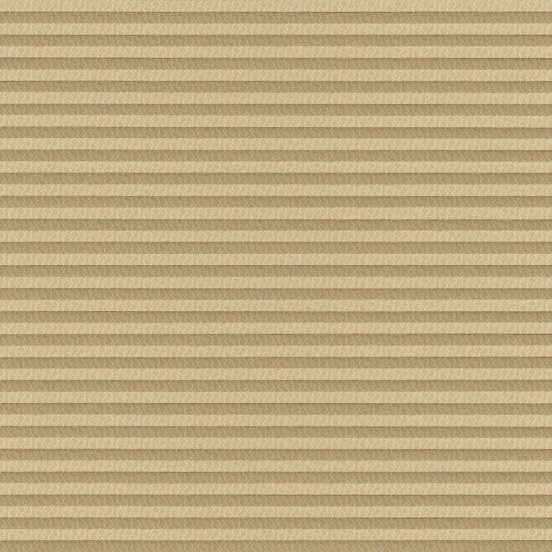 Ridge Ochre Pleated blind