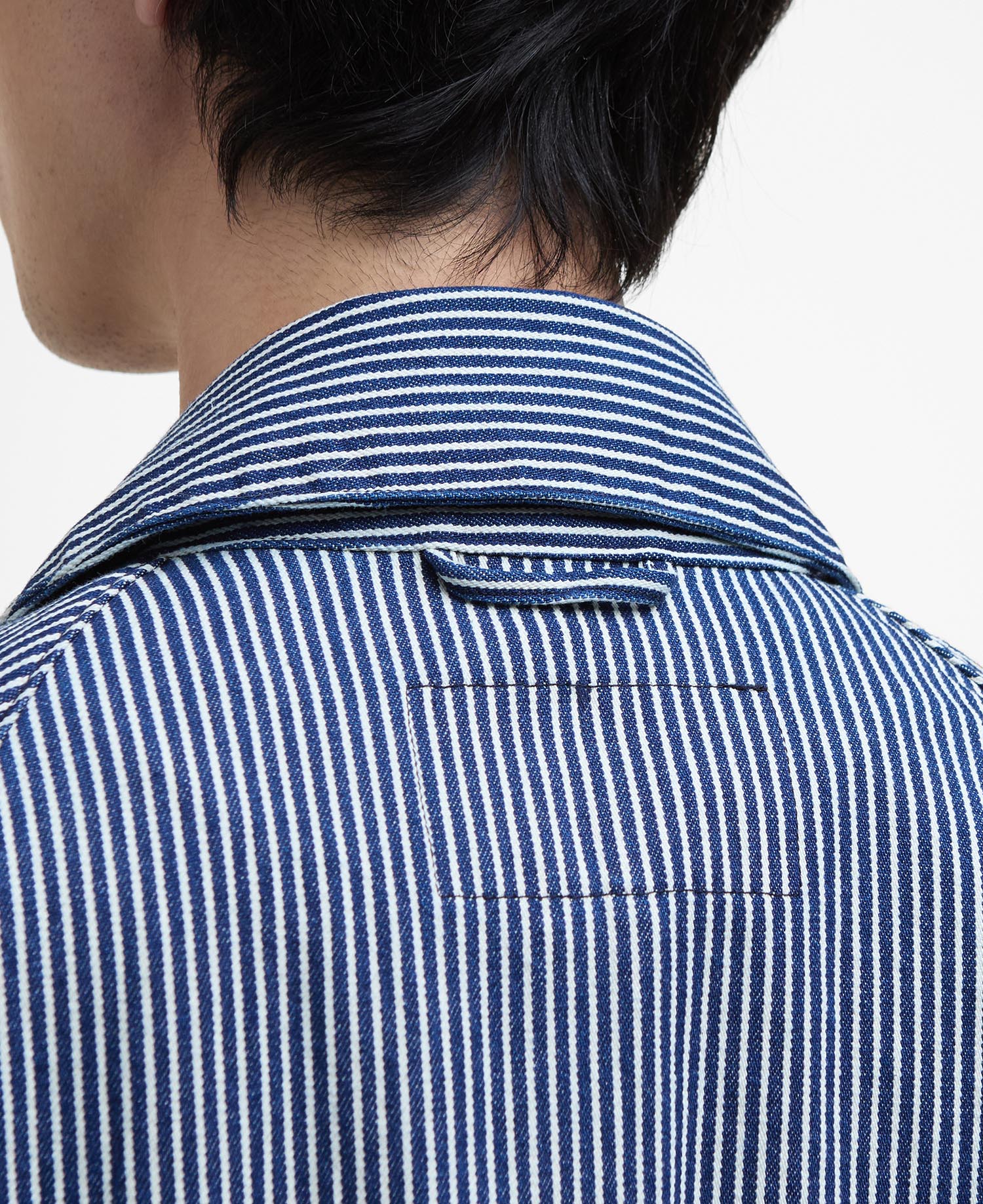Giacca casual Bedale oversize a righe image number 5