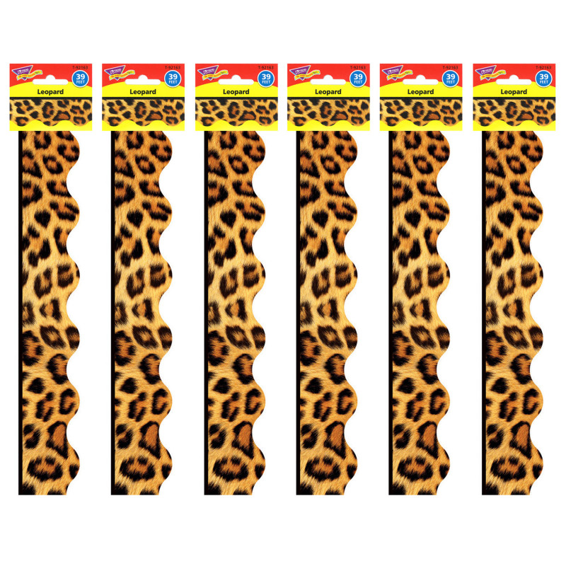 Leopard Terrific Trimmers®, 39 Feet Per Pack, 6 Packs