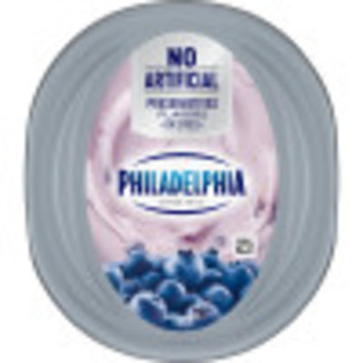 Philadelphia Blueberry Cream Cheese Spread, 7.5 oz Tub