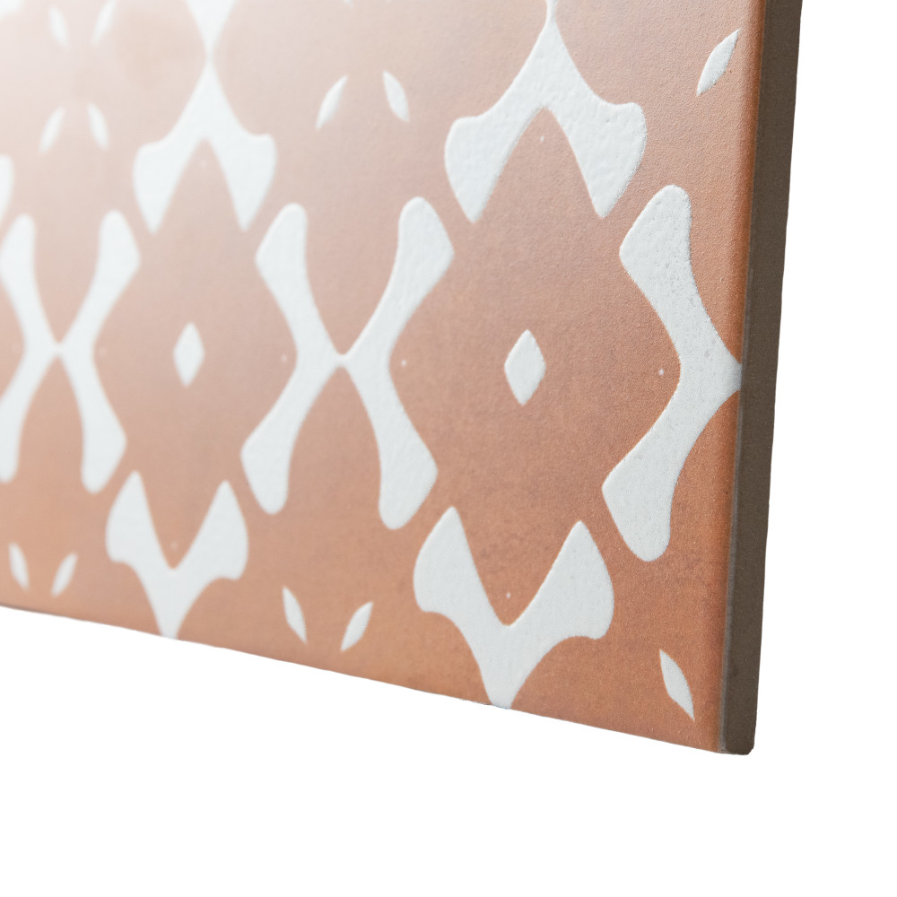 Bari Fortuna Cotto 12-7/8 in. x 12-7/8 in. Porcelain Floor and Wall Tile