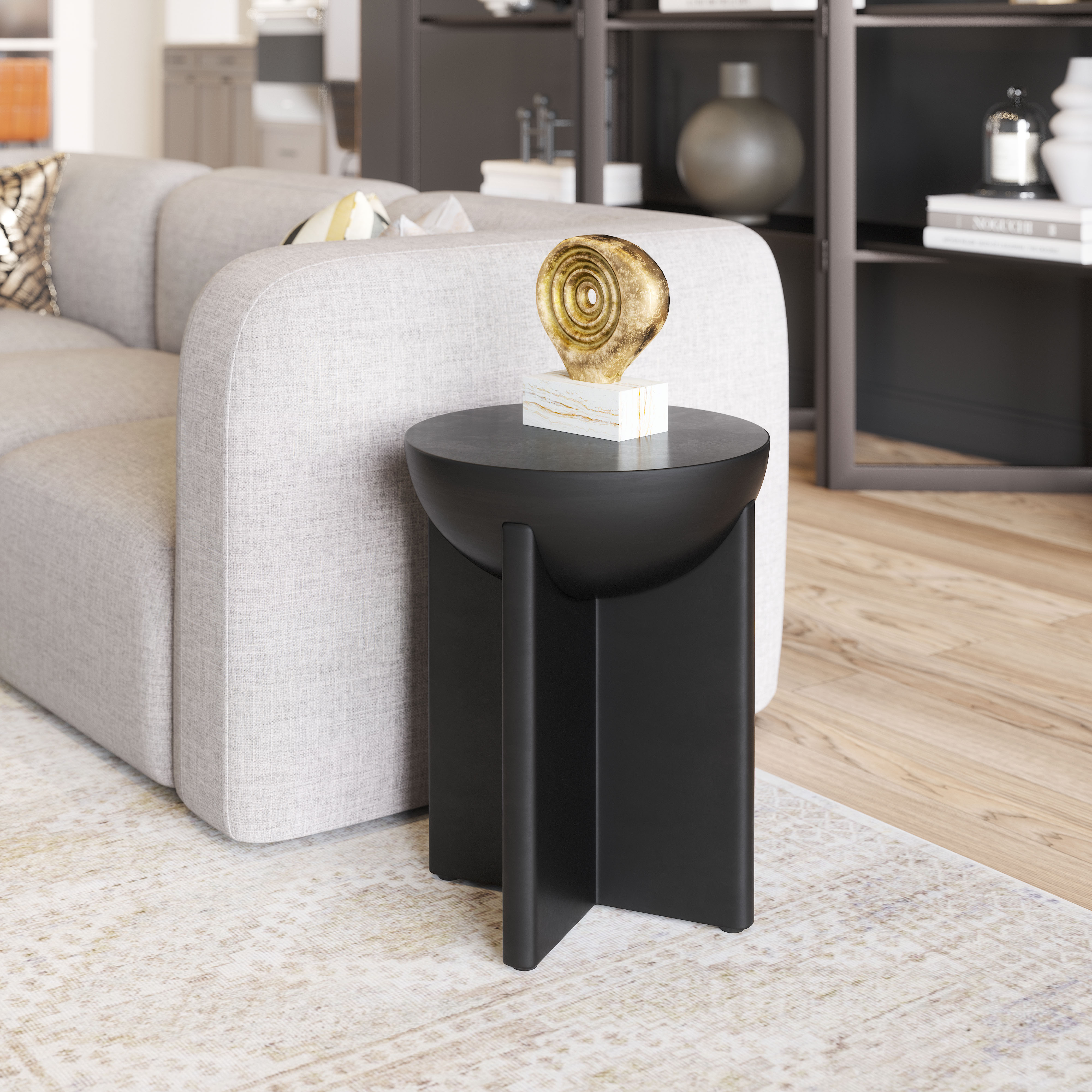 Tume Side Table Black product image
