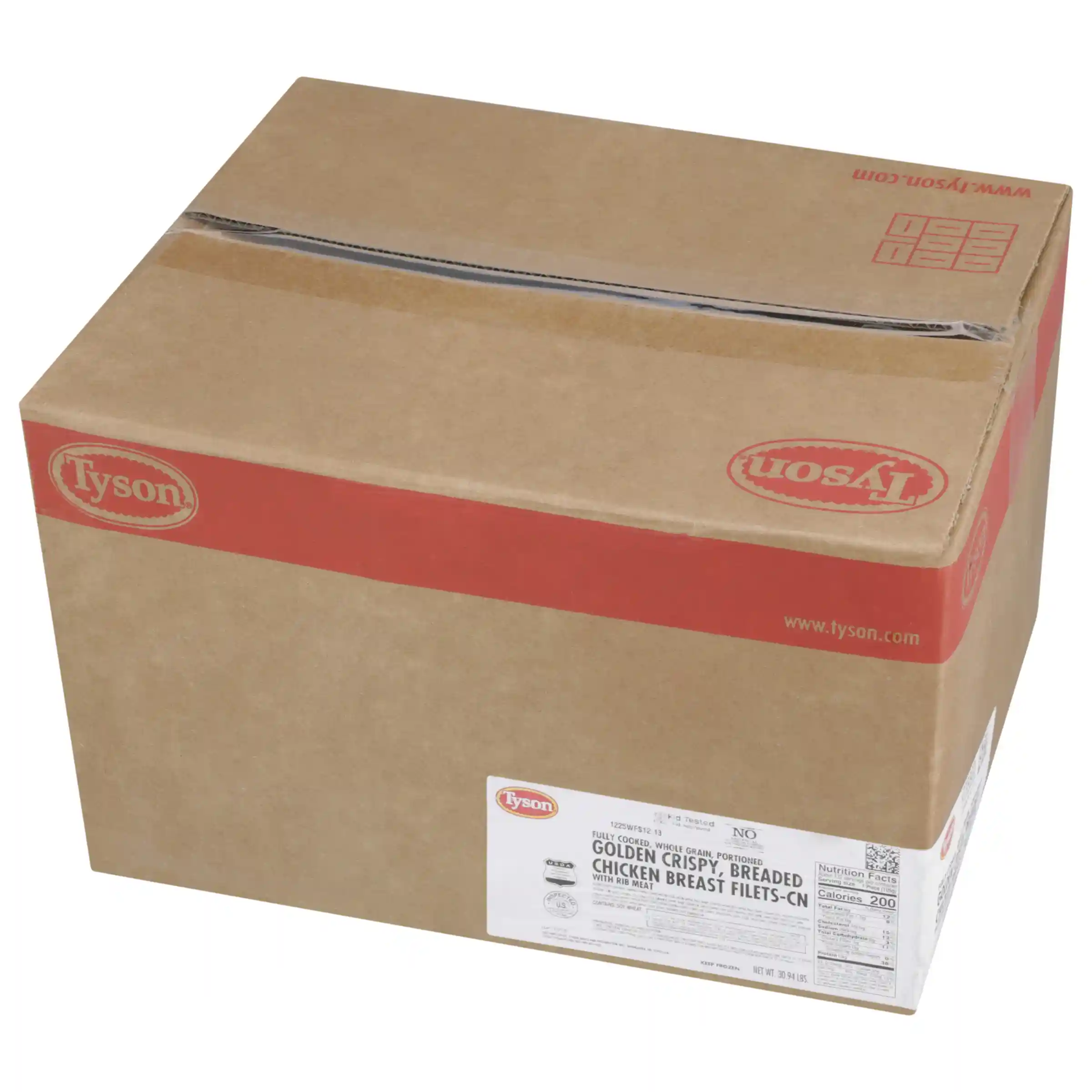 Tyson® Fully Cooked Whole Grain Breaded Golden Crispy MWWM Chicken Breast Filets, CN, 3.75 oz._image_5