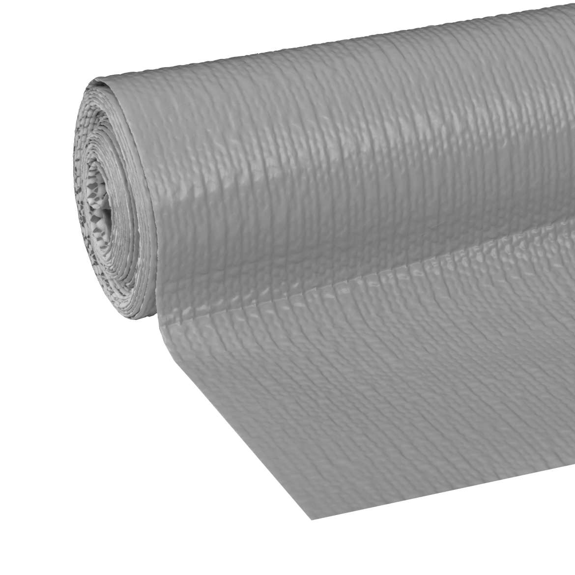 Smooth Top EasyLiner Shelf Liner Gray 12"X10' Duck Brand