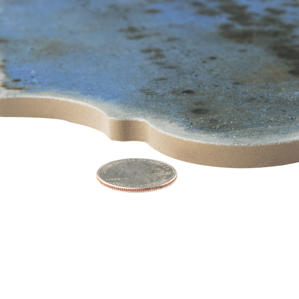 Sample – Dorne Provenzal Blue Porcelain Floor and Wall Tile