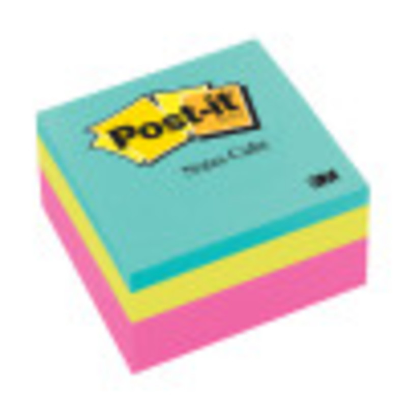 Notes Cube, Ultra Colors, 3" x 3"