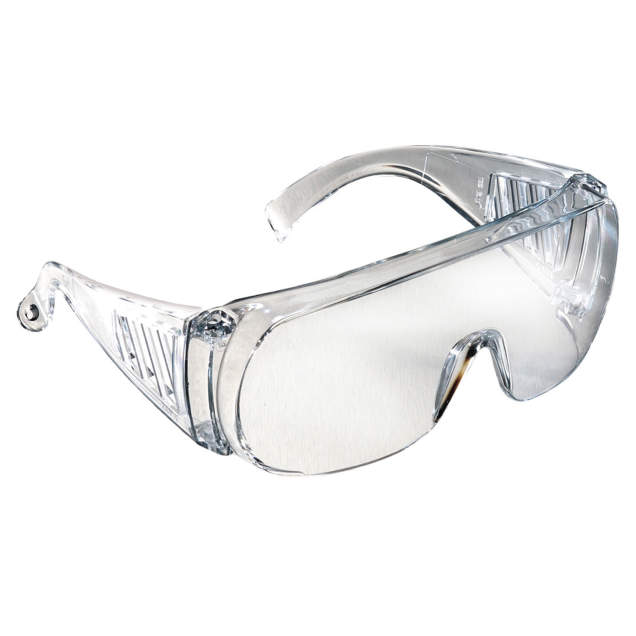 Chief™ OTG Safety Eyewear, Clear Frame / Clear Lens