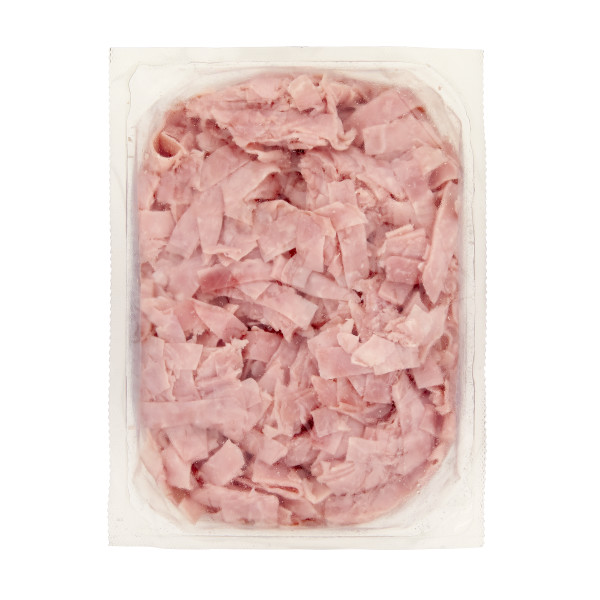 HORMEL(r) Julienne Ham, WA, Thin, Flaked 4/3 lb avg . C1CB - Front Center Inner Pack (Hi Res)