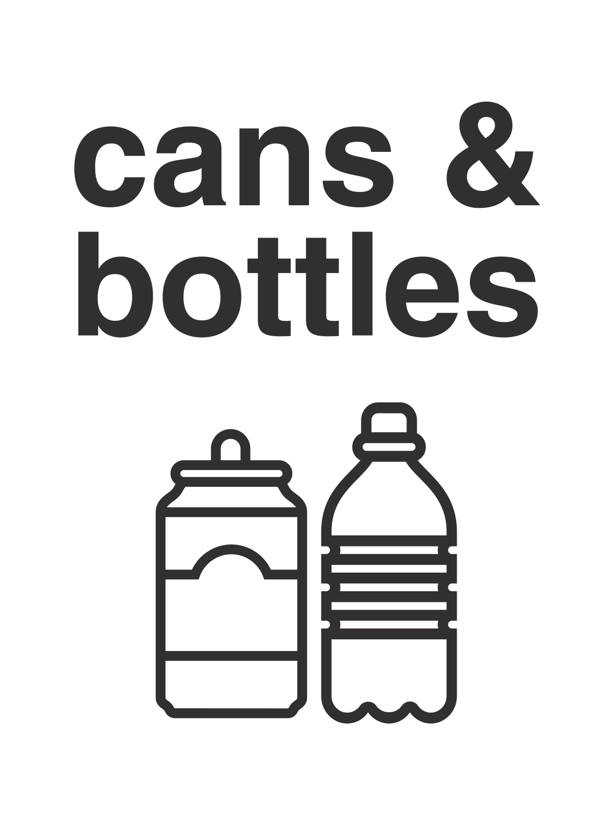 VANTAGE – Label – Cans & Bottles – Black