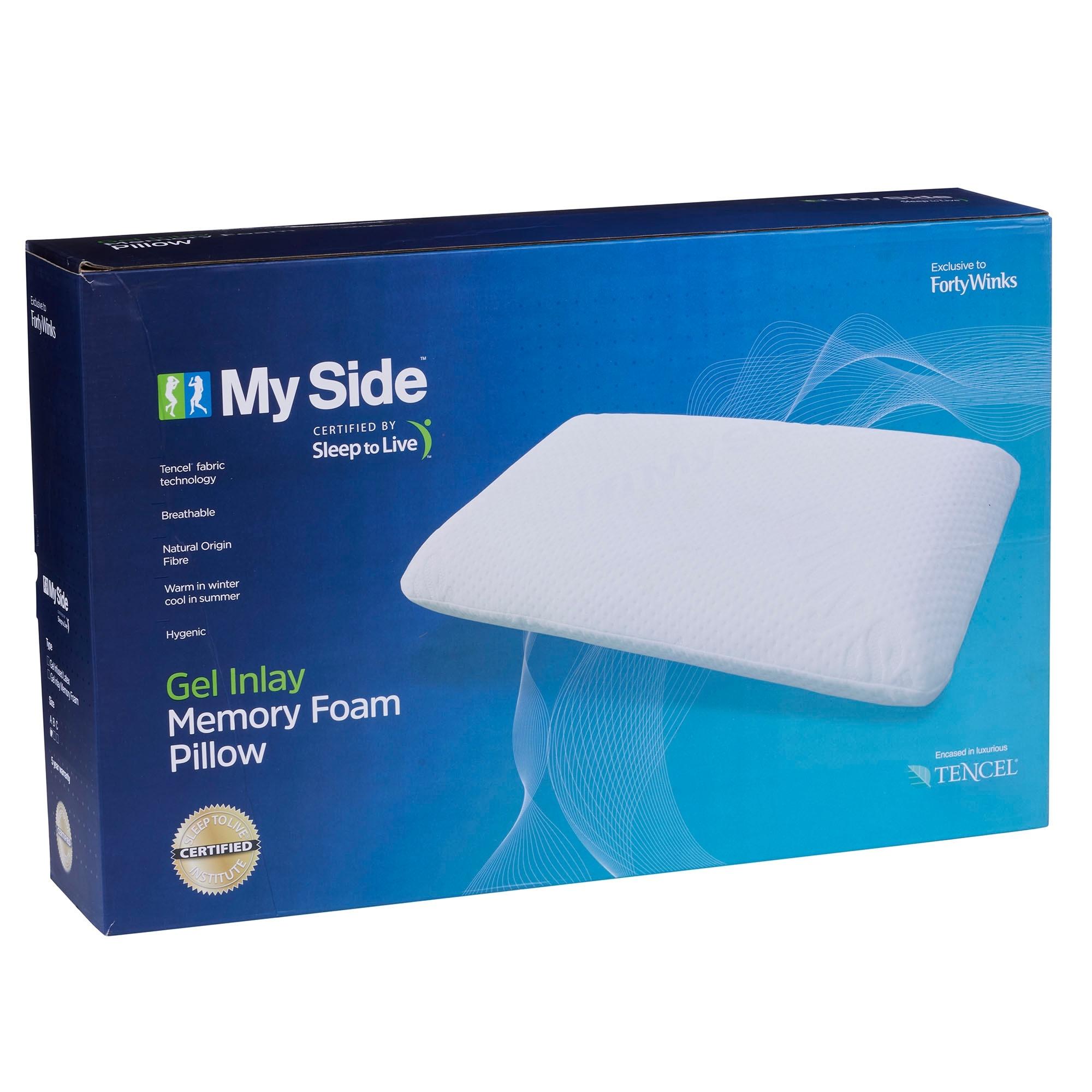 Product image of the  Myside Memory Foam Pillow from Forty Winks