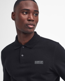 Polo Shirt Black-Pewter
