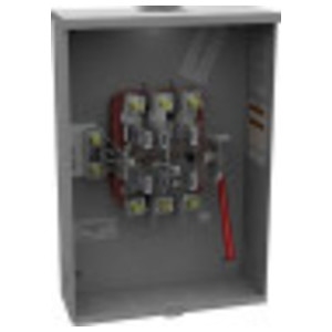 Milbank U4701-RL-QG Meter Socket, Ringless, 200A, 600V, 3-PH, 7-Jaw, OH ...
