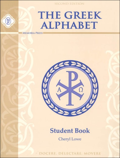 Memoria Press Greek Alphabet Book (2nd Edition)