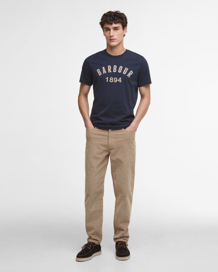 T-shirt con stampa Hollins