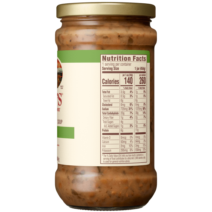 Italian-Style Lentil Soup, 16 oz - Right Image