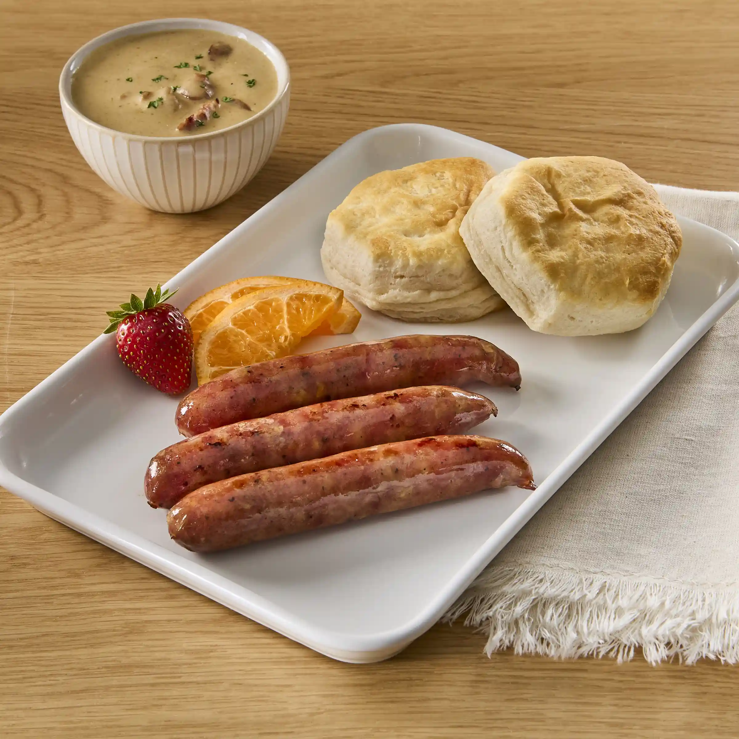 Aidells® Fully Cooked Smoked Chicken and Apple Chicken Sausage Breakfast Links_image_1