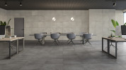 Portland Gray 24x24 and White 24x24
