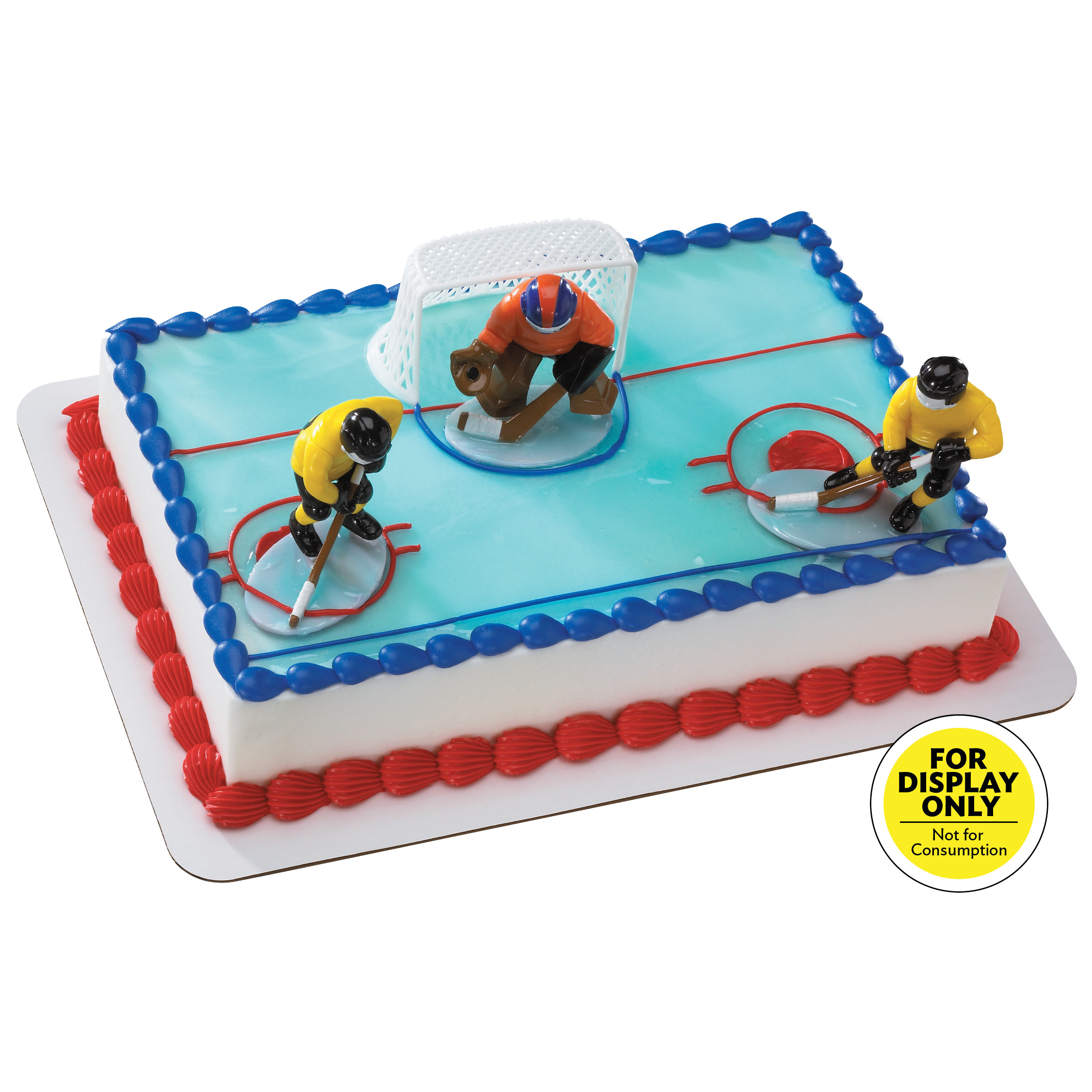 Hockey Face Off DecoDisplay® Cake DecoPac