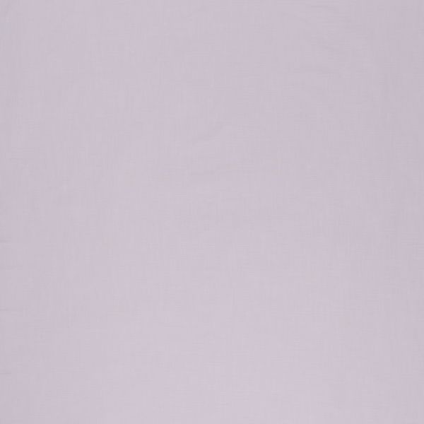 Solid pale lavender textile panel (curtain or wall covering) filling the frame, hanging flat and static with a subtle woven texture; evenly diffused indoor light, no other visible features.