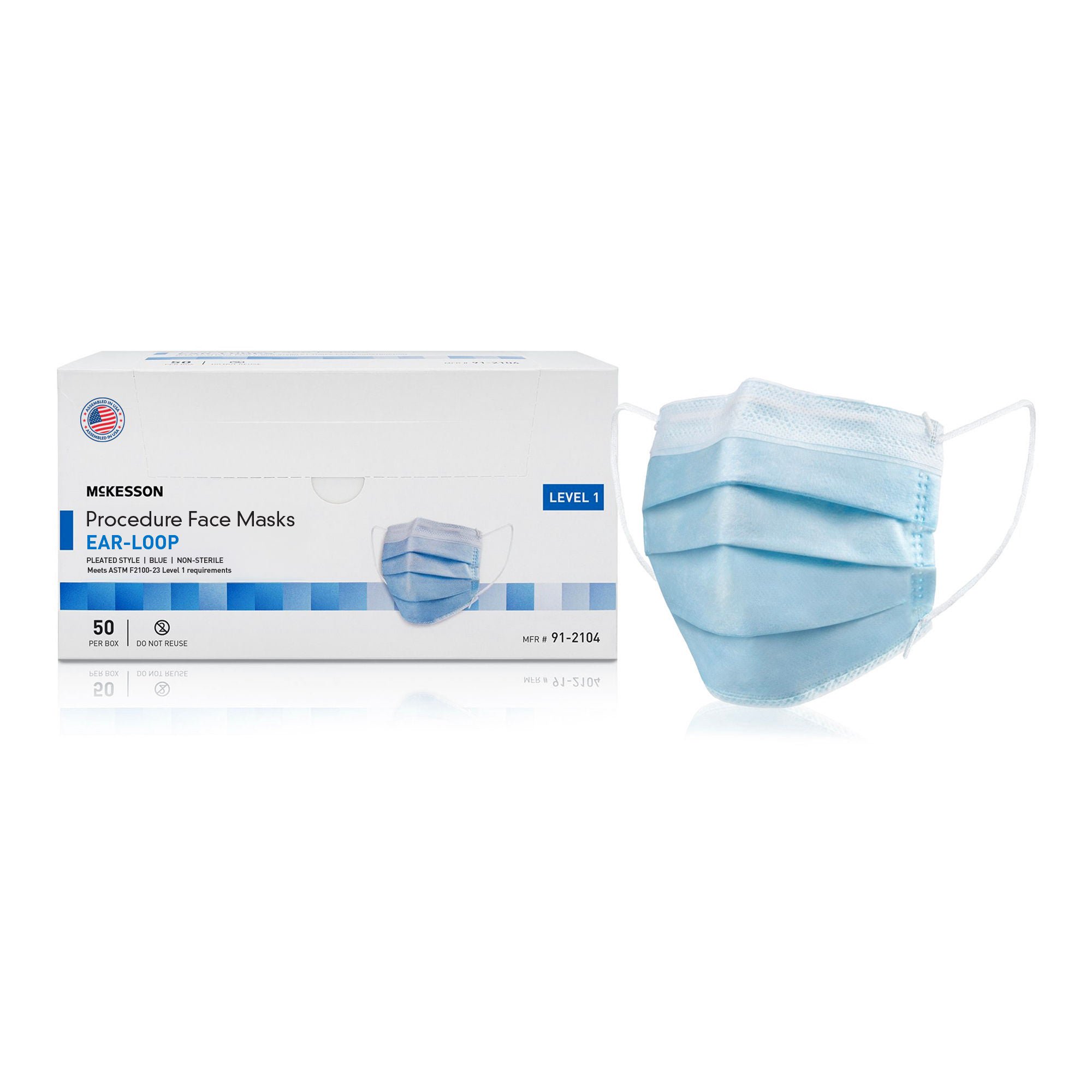 McKesson Procedure Masks, ASTM Level 1