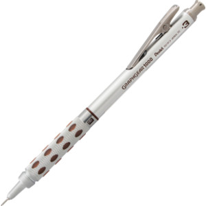 GraphGear 1000 Automatic Drafting Pencil (0.3mm), Brown Accents