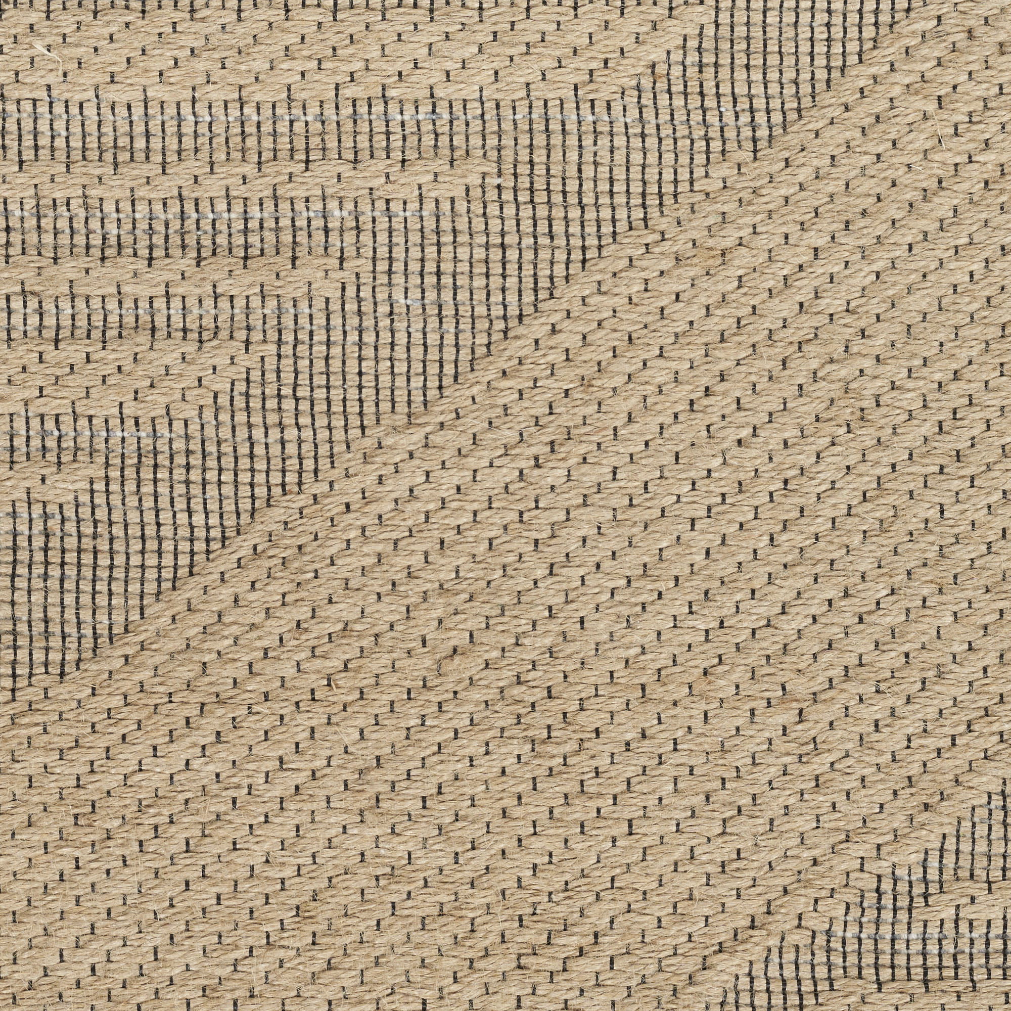 Nourison Washable Jute 7'10" x 9'10" Natural Beige Modern Indoor Rug