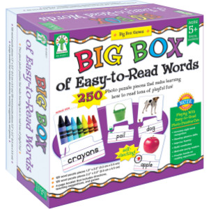 Big Box of Easy-to-Read Words Board Game, Grade K-2