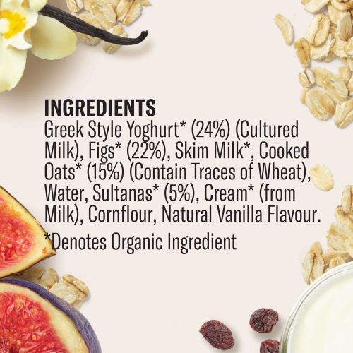  Wattie's® Organic Creamy Oats with Fig & Sultanas 170g 8+ months 