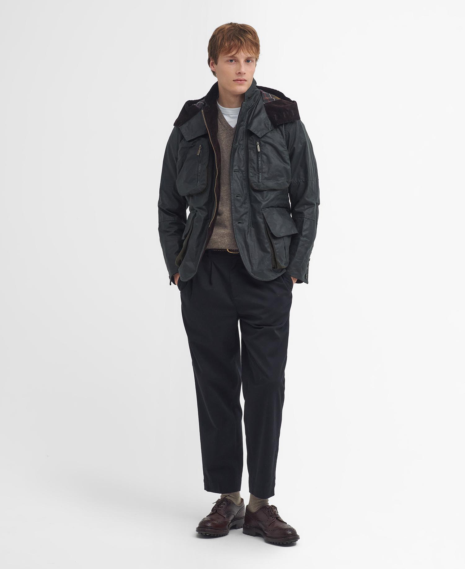 Barbour x TO KI TO Outland Waxed Jacket image number 1
