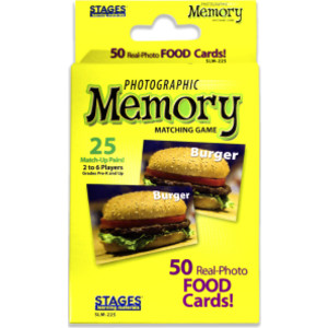 Photographic Memory Matching Game, Food