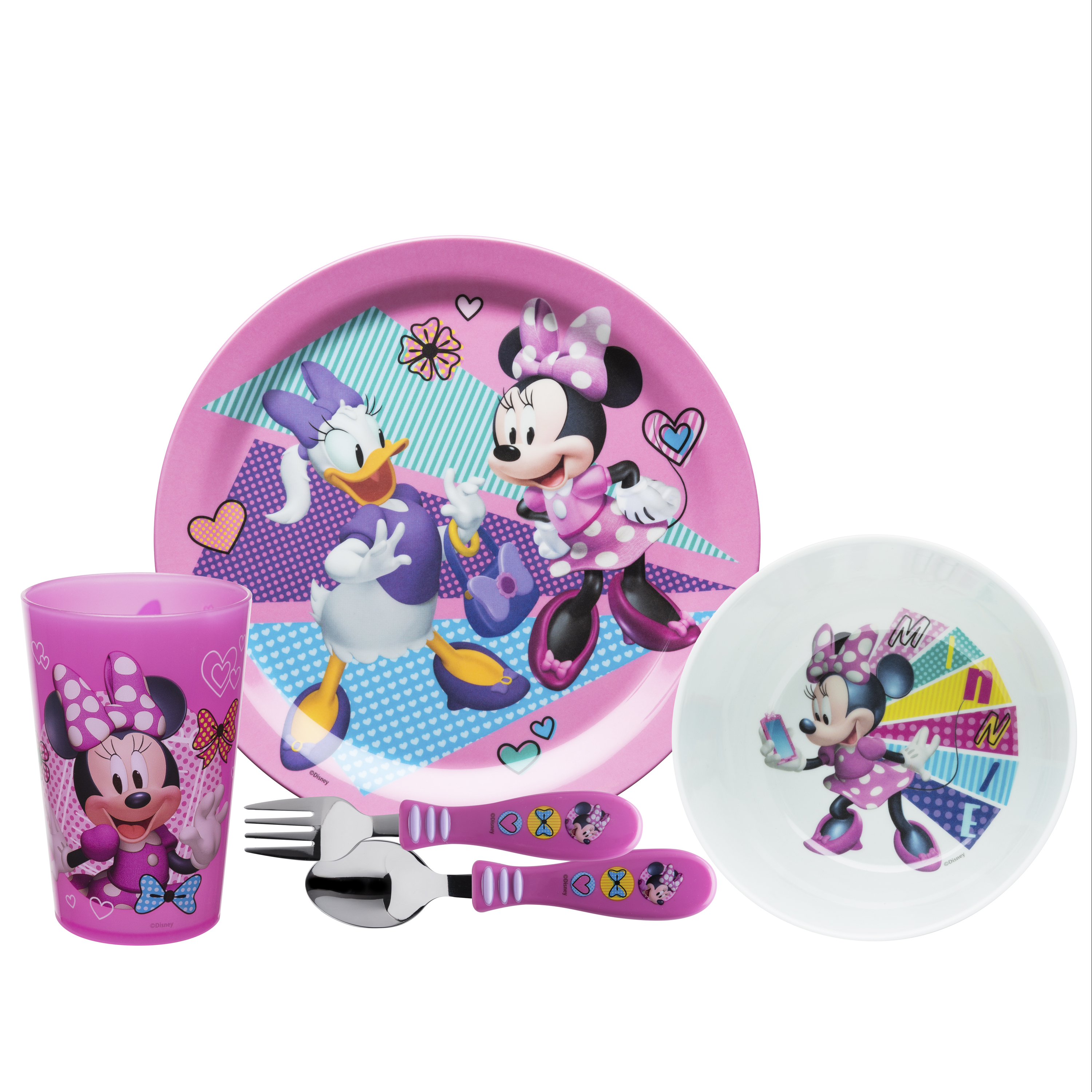 Disney Dinnerware Set, Minnie Mouse, 5-piece set slideshow image 2 Disney Dinnerware Set, Minnie Mouse, 5-piece set slideshow image 2