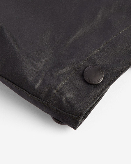 Waxed Cotton Plain Hood