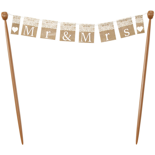 Vertical Mr. & Mrs. Banner Layon