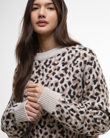 Harley Printed Crew Neck Jumper 