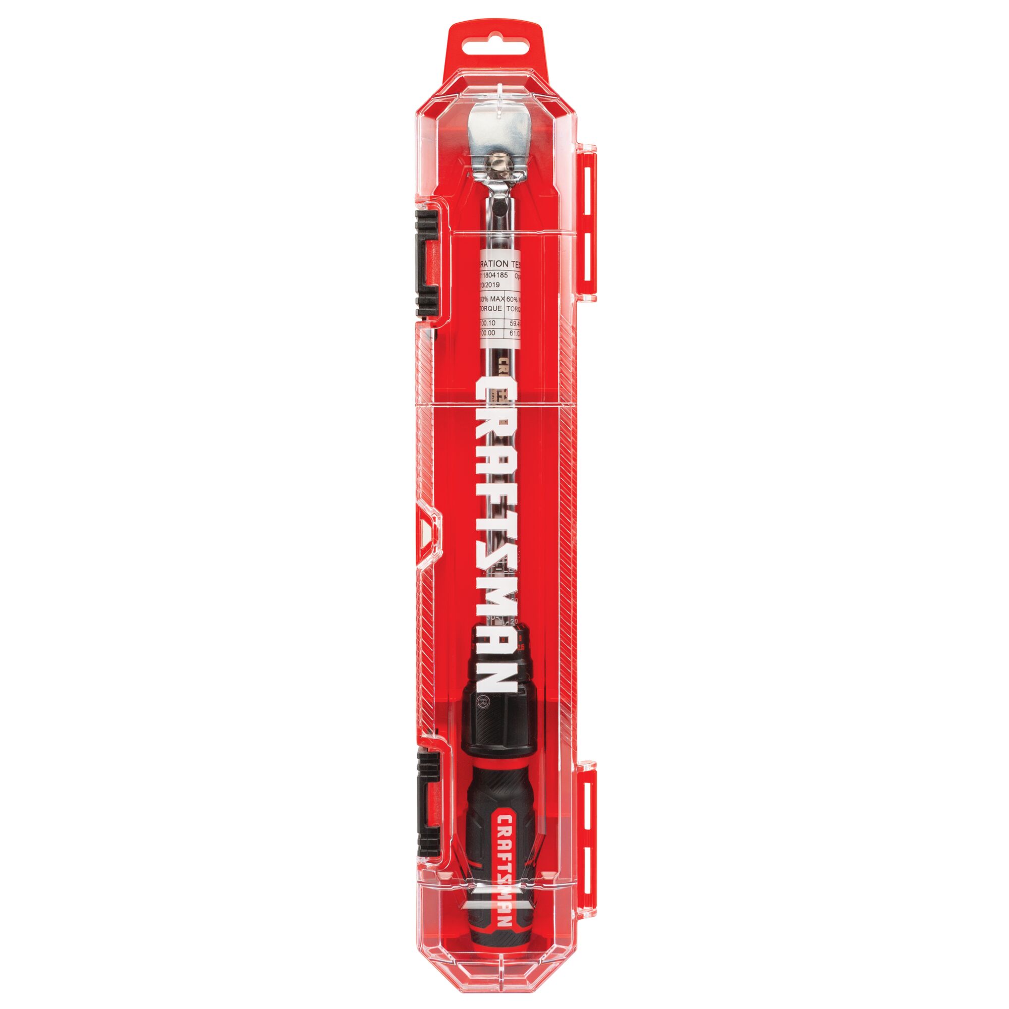 3 eighth inch drive micrometer torque wrench with packaging tag.