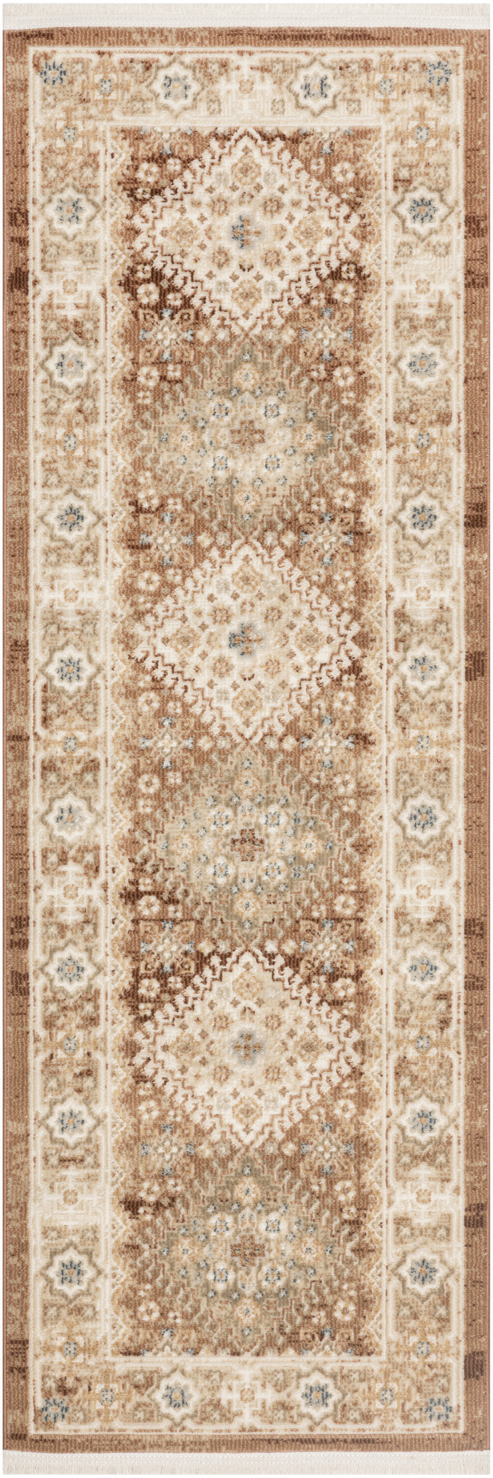 Nourison Pardis 2' x 6' Rust Vintage Indoor Rug