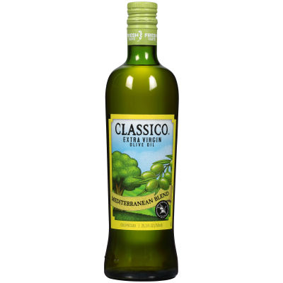 Classico Mediterranean Blend Extra Virgin Olive Oil, 25.3 fl oz Bottle