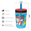 Paw Patrol 15 ounce Plastic Tumbler, Chase, Skye, Marshall and Friends, 3-piece set slideshow image 2 Paw Patrol 15 ounce Plastic Tumbler, Chase, Skye, Marshall and Friends, 3-piece set slideshow image 2