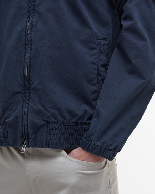 Royston Cotton Harrington Jacket Dark Denim