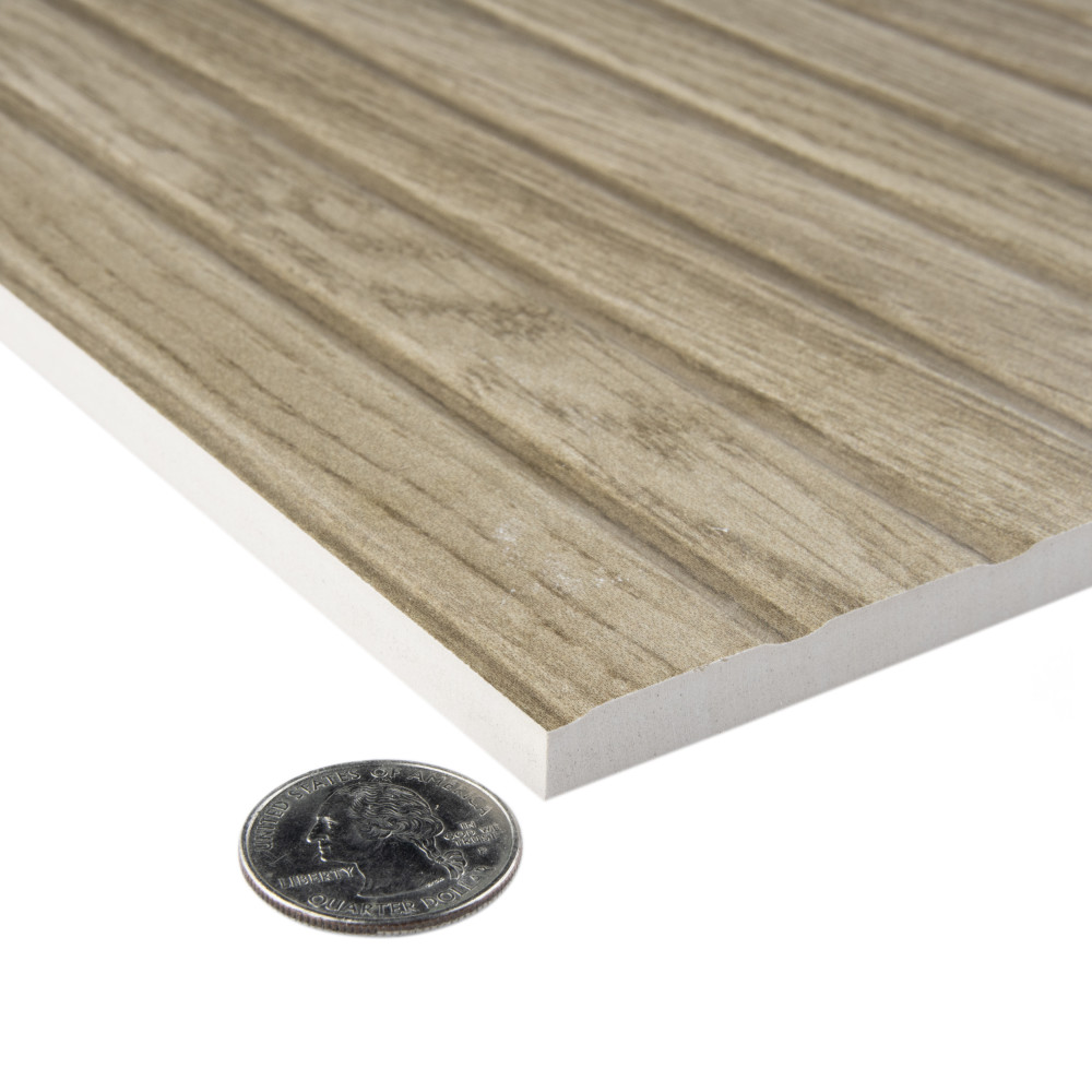 Woodstrip Roble 11-3/4 in. x 23-1/2 in. Ceramic Wall Tile